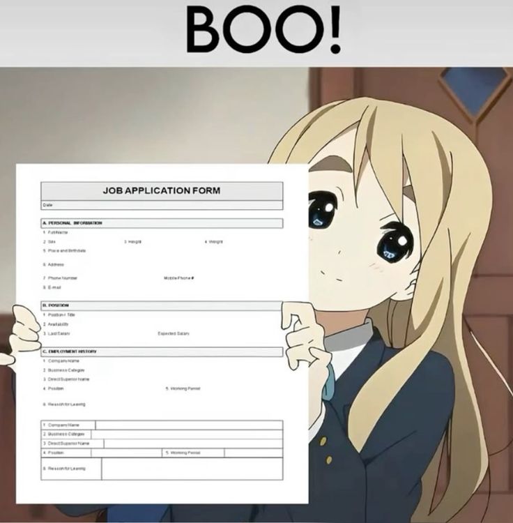 Anime job search cover